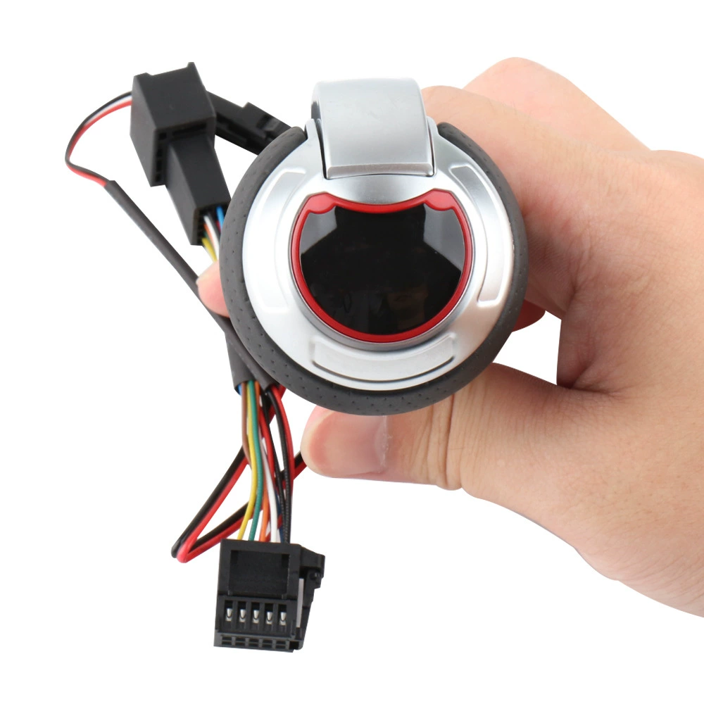 Трансграничные Подходит для Audi A6A7 RS 3Q2Q3L рычаг Handbandball Handbands модифицированная светодиодная металлическая головка переключения передач