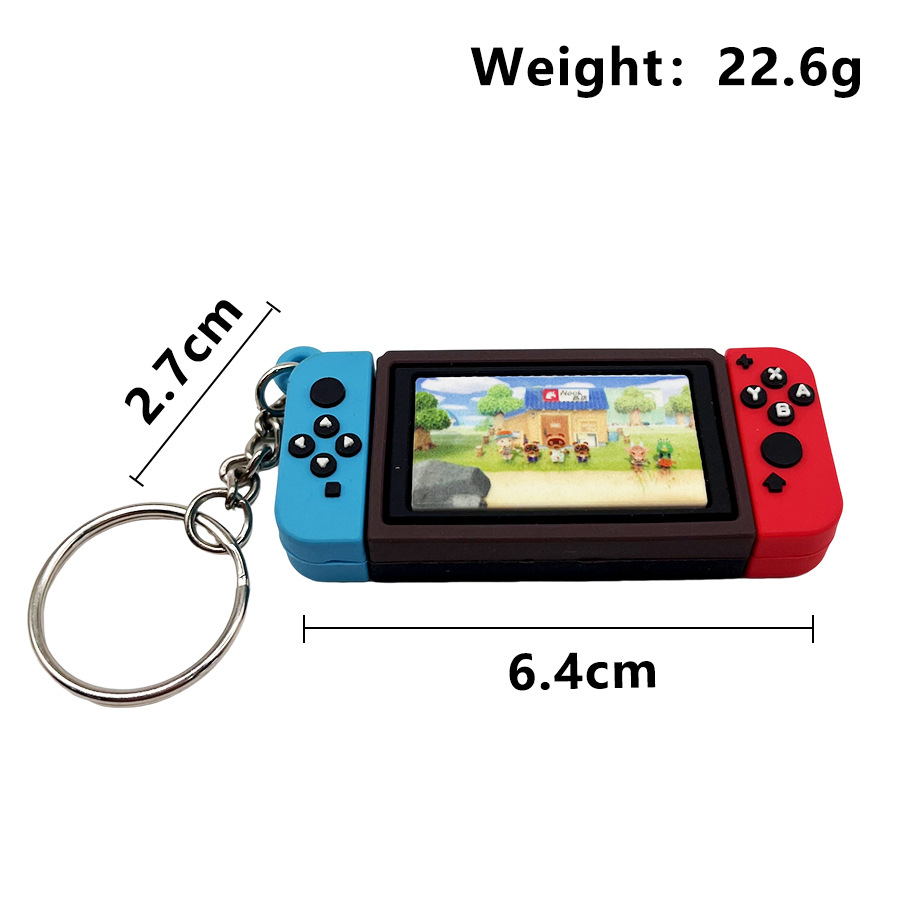 クロスボーダーミニゲームコントローラーキーホルダースイッチ PS5 PS4 ゲームペンダントギフトハンドルモデルチャーム