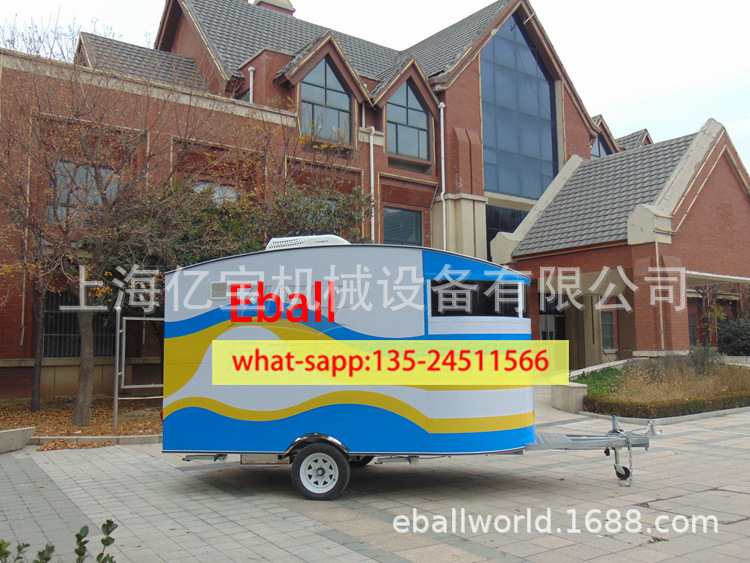 上海亿宝新款美式拖挂房车营地车旅居美式牵引房车露营车源头厂家