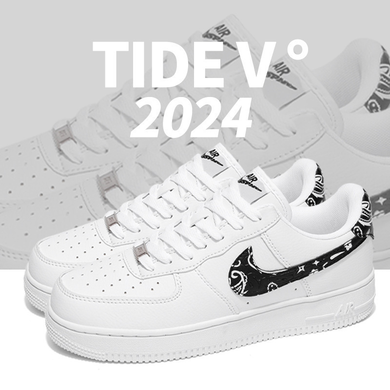 Af1 Air Force One White Black Gold Men's Shoes Low-Top Paisley Sneakers Putian Genuine Low Large Hook Aircraft Women's Shoes Af1 Air Force One White Black Gold Men's Shoes Low-Top Paisley Sneakers Putian Genuine Low Large Hook Aircraft Women's Shoes