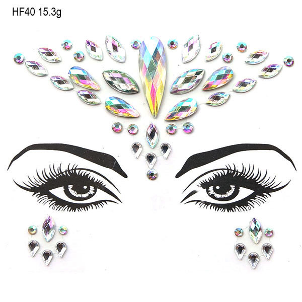 Crystal face sticker ˮü걦ʯ곧