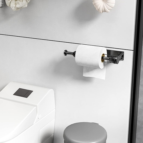 Cross-border creative cabinet tissue holder, kitchen hole-free with damping freshness film roll paper holder, bathroom toilet paper holder