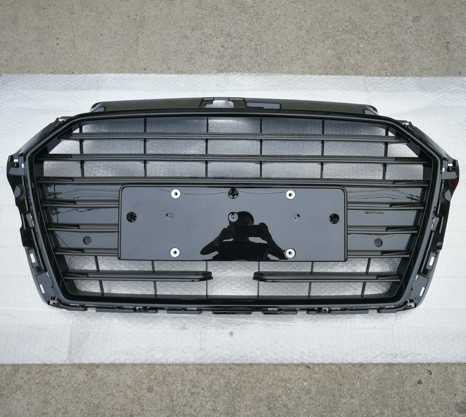 17-20, suitable for Audi A3, S3 front bumper, large front bumper, A3 modified to S3 style, front face