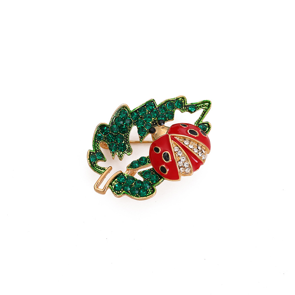 Elegant, Cute Style Elegant Cute Pin Insect Alloy Zircon Unisex Brooches