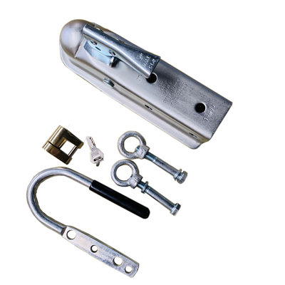 Accesorios de remolque de la cubierta del remolque de la bola del remolque del conector de la cubierta del remolque con el perno de seguridad anti-perdida 2X2