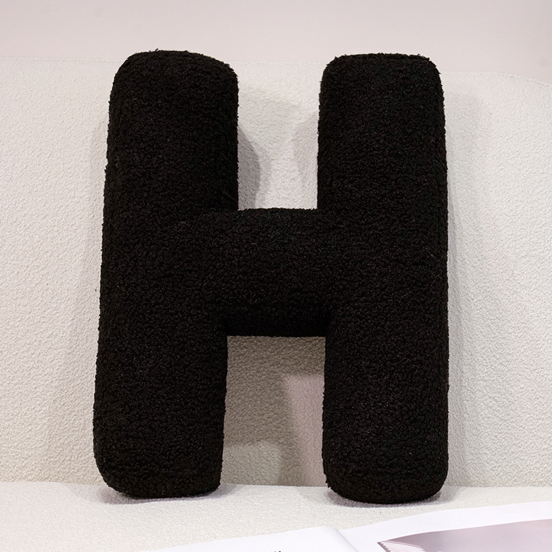 Cojín de Peluche con Forma de Letra de Felpa Decorativo para Fotografía image 14