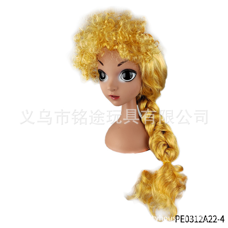 Magic Full House Party Mirabel Peluca con gafas ENCANTO Party Dress Up Fiesta de vacaciones Peluca