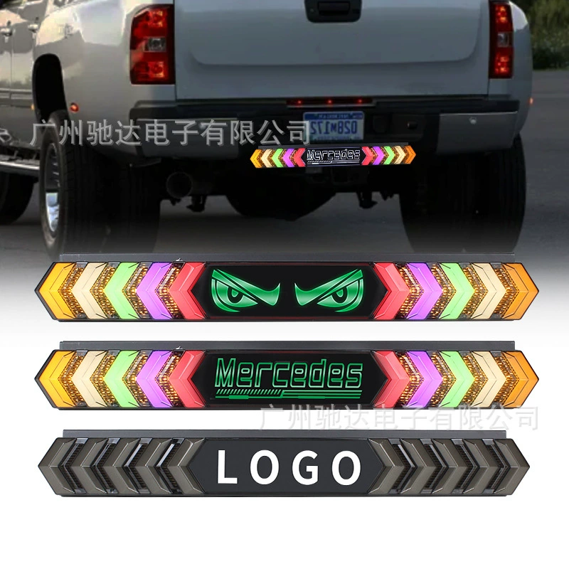 Новый Ranger задний фонарь RGB Красочные ходовые огни фургона рулевого управления пикап светодиодный тормоз вспышка сигнальной лампы