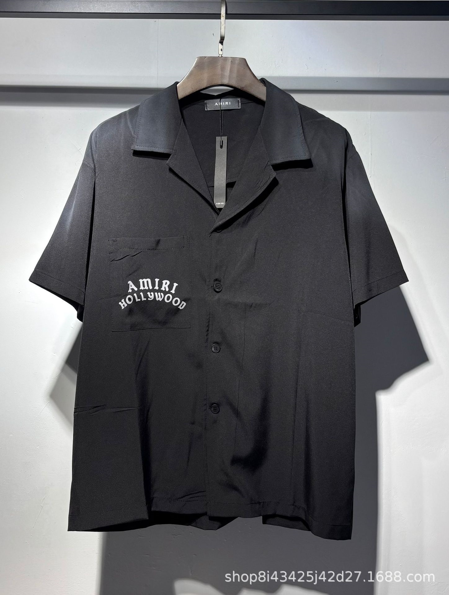 Amiri Hollywood Shirt Black