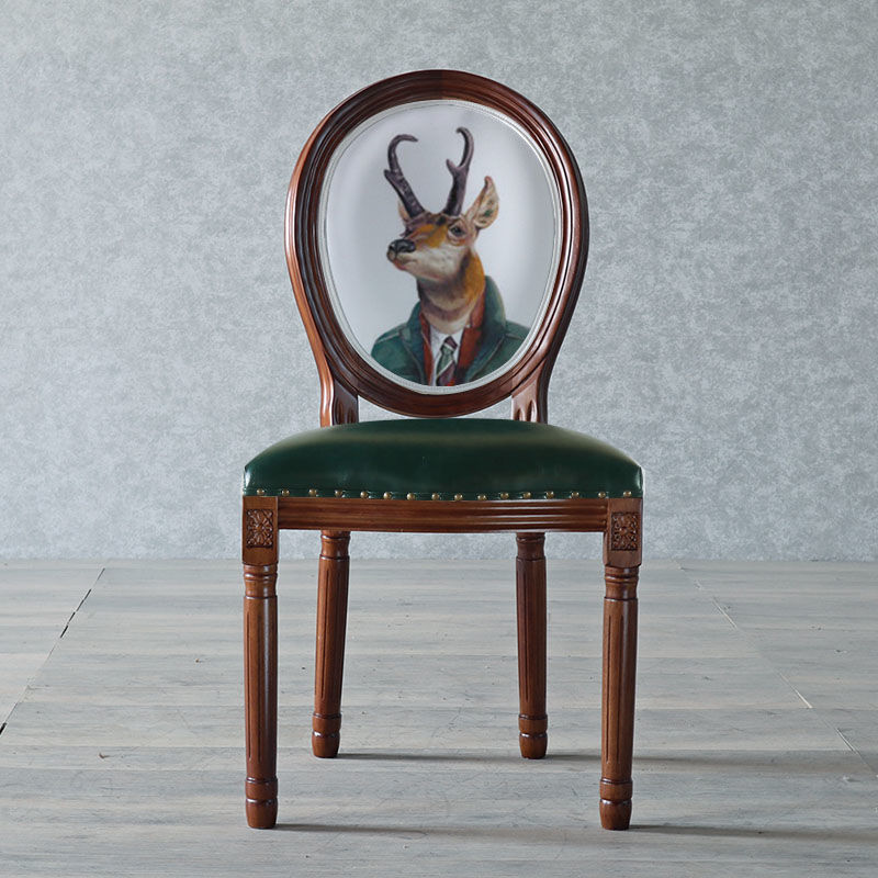 사슴 머리 녹색