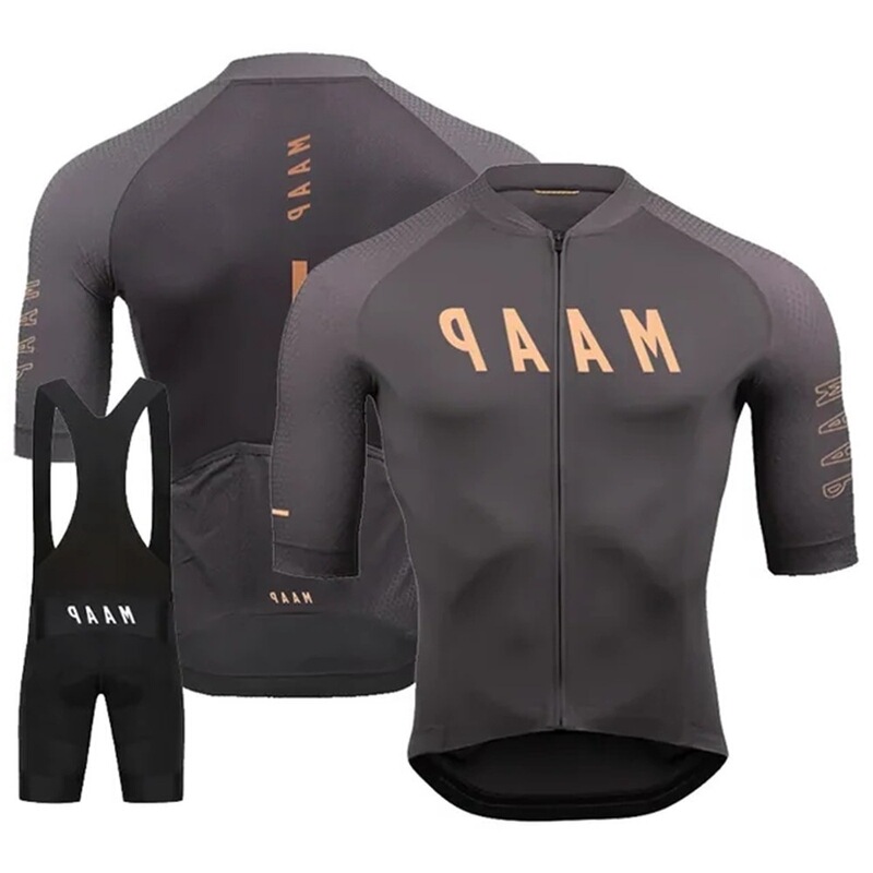 MAAP Outdoor Cycling suit Cross-border Road Mountain Bike Cycling Suit Summer Short-sleeved suspenders