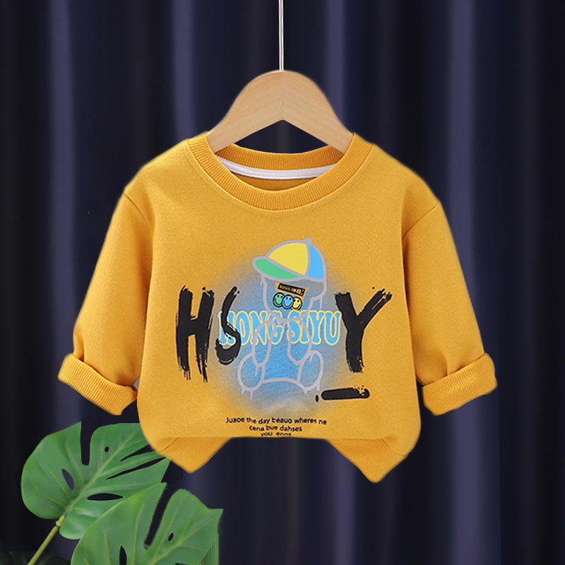 Autumn children's sweatshirt for leisure