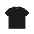Cotton T-Shirt--Black with Red Logo