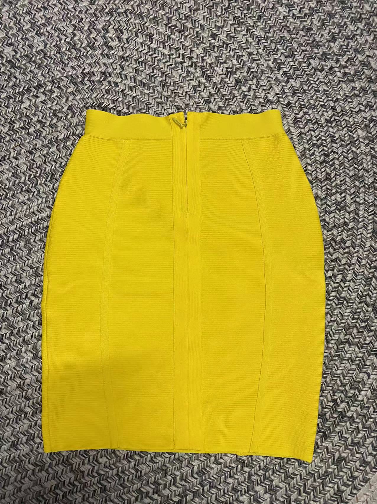 Yellow elastic bandage