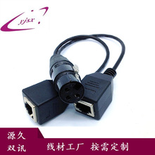���Sֱ�N���z�^3Pһ�ֶ�RJ45�W�������LԒͲ�B�Ӿ�XLRƽ�⿨�z��
