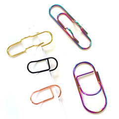 Creative Gold Pen Clip, Rose Gold Pen Holder, Cross-border Best-selling Metal Pen Clip, Pen Accessory, Shape Pen Clip, Wholesale Factory