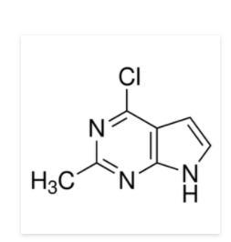 4-氯-2-甲基-1H-吡咯并[2,3-d]嘧啶,97% Cas号：71149-52-5