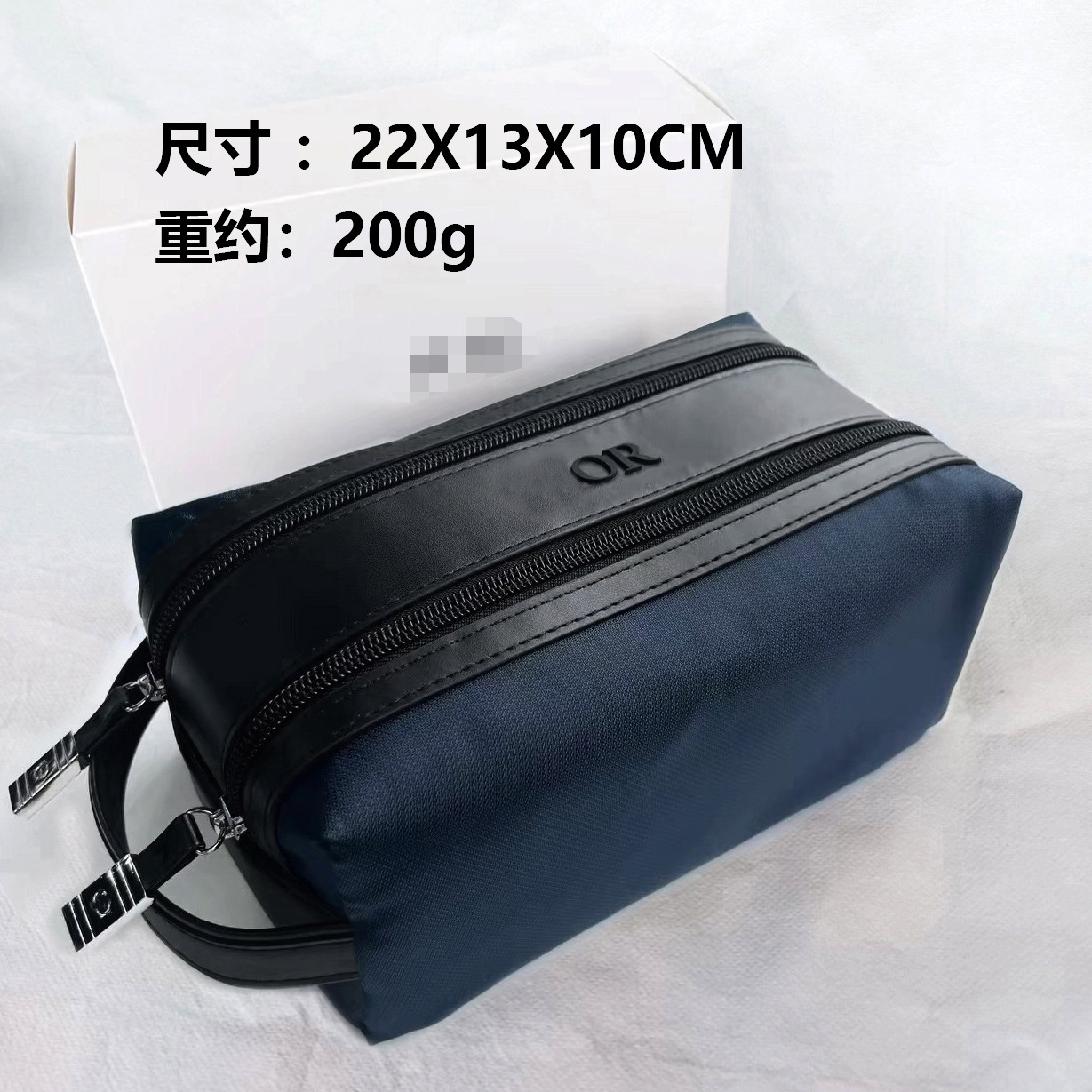 新しい化粧品バッグ、国内向けピンクのスペースコットン、超柔らかさ、ポータブル、高級ハンドバッグ、化粧品収納バッグ