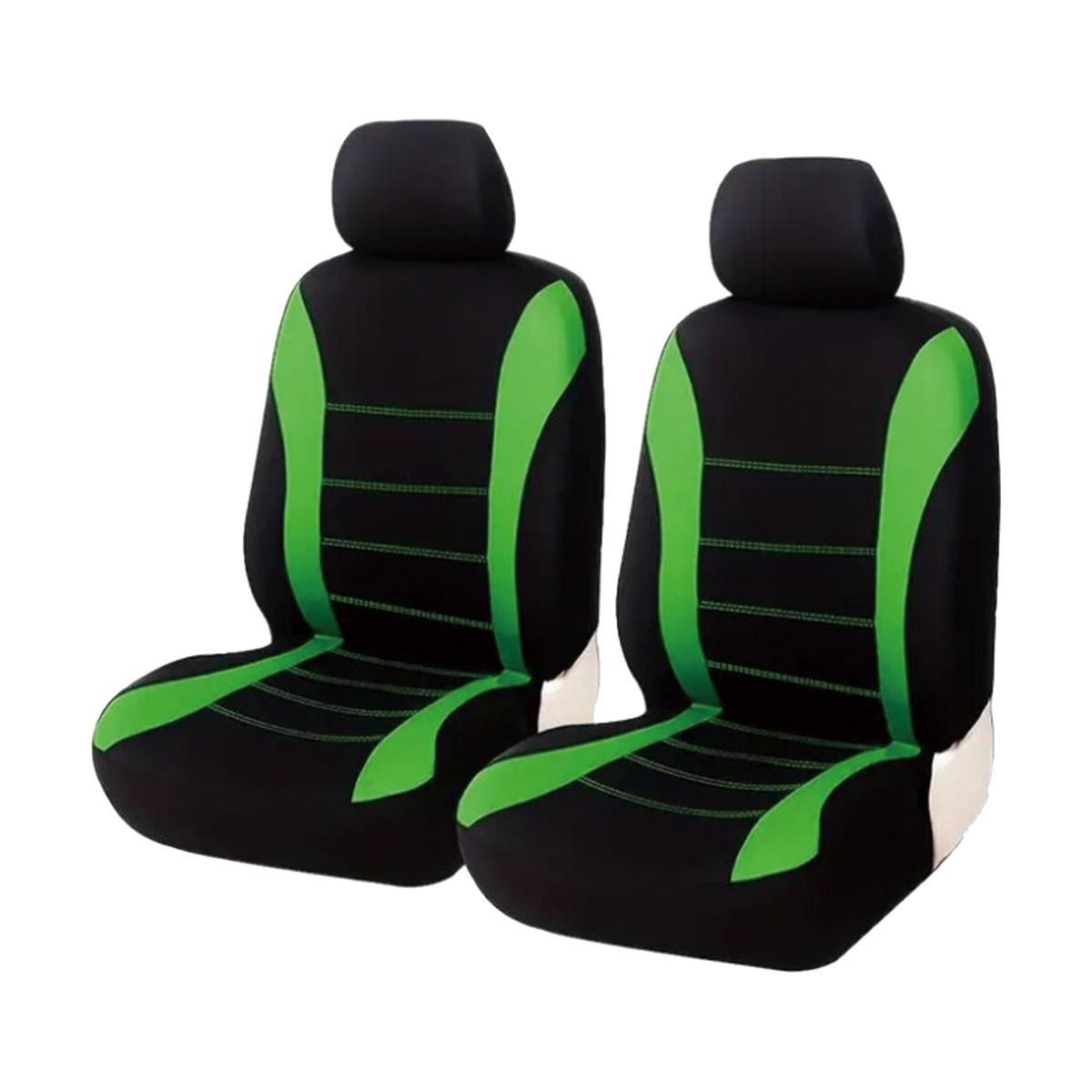 Un solo asiento general 2 piezas + doble asiento 4 piezas cubierta de asiento de furgoneta diseño de cintura transfronterizo cojín de tela cojín de asiento