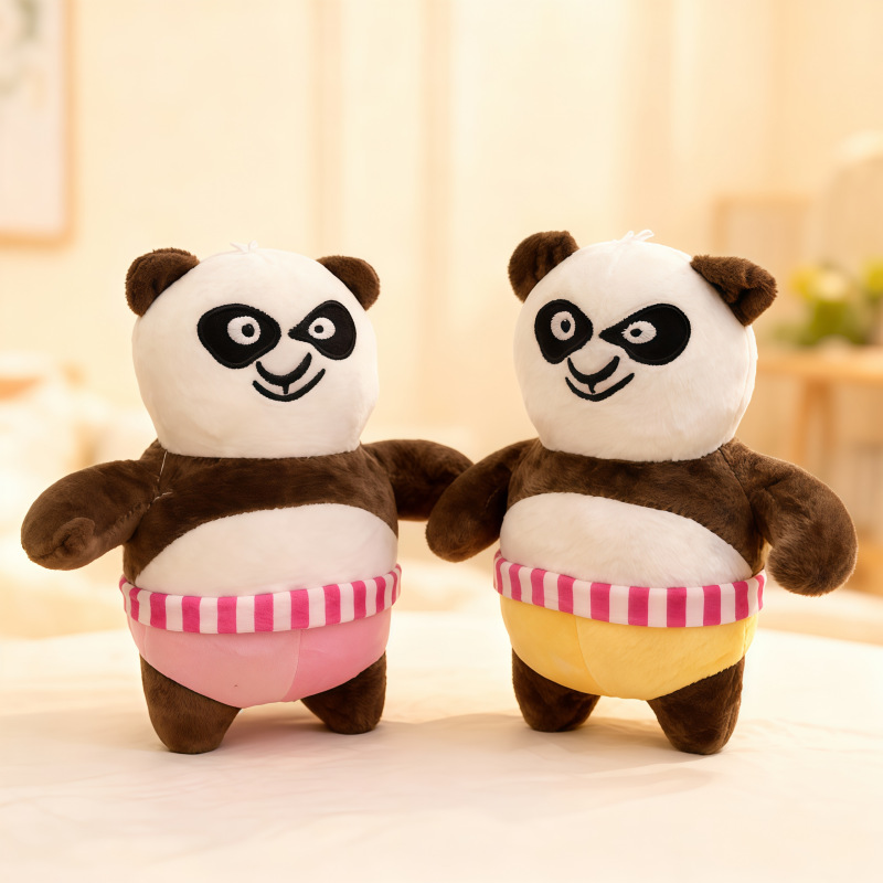 Nuevo Kung Fu Panda de 7 pulgadas muñecas de agarración muñecas A Po Panda juguetes de peluche muñecas de comercio exterior transfronterizas al por mayor