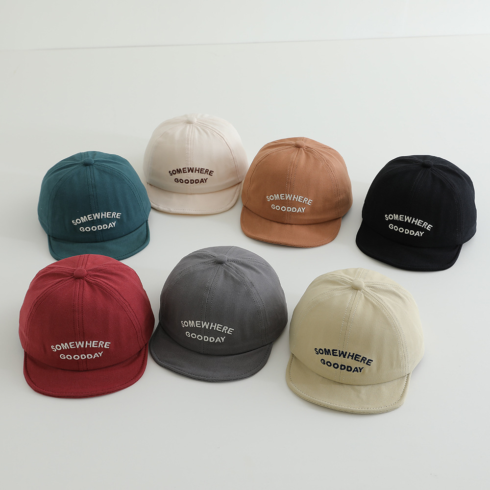 Gorra de Béisbol con Visera Suave para Bebé para 6-24 Meses de Algodón Protección Solar Térmico