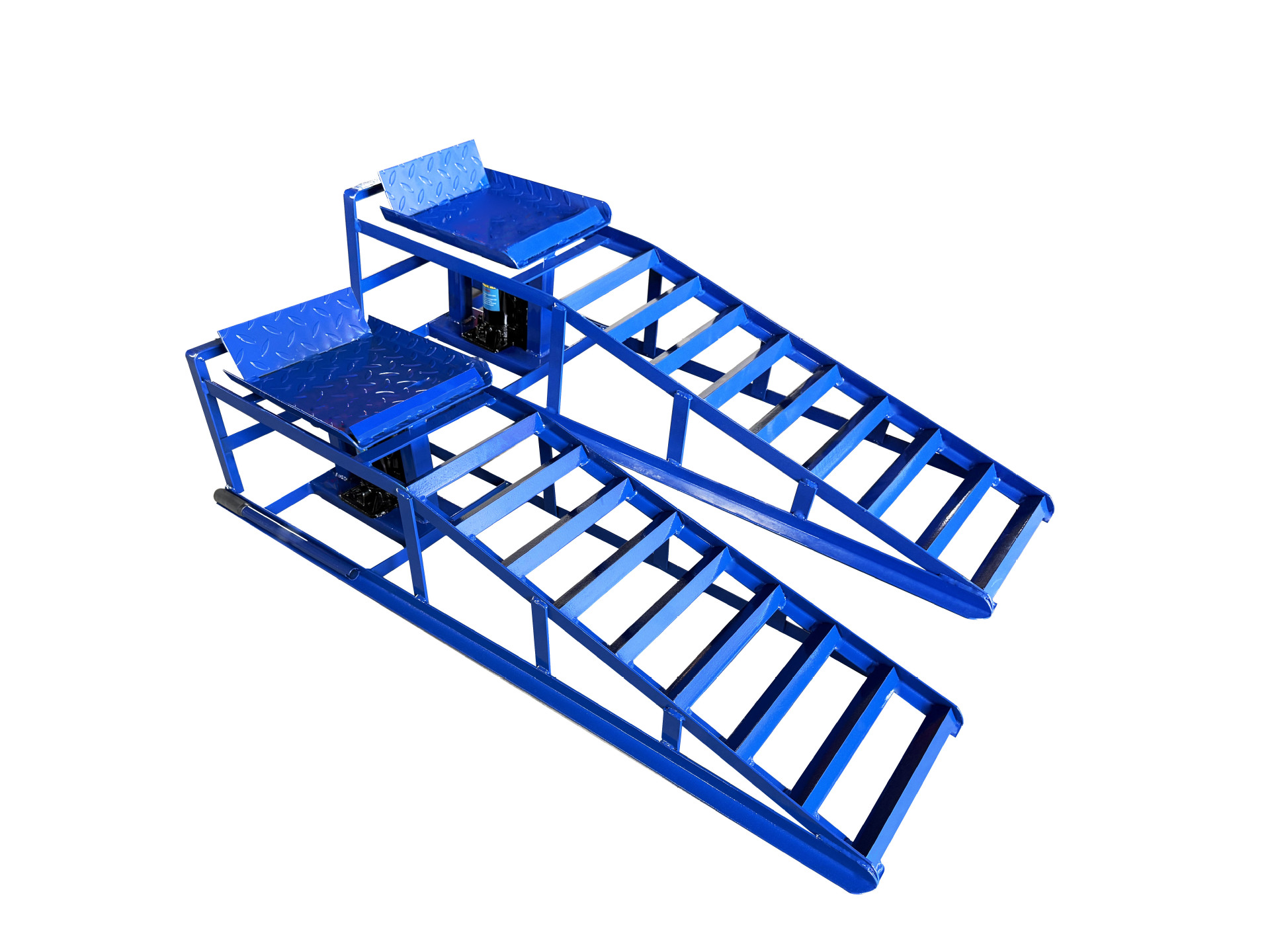 Soporte de mantenimiento de automóviles de engrosamiento general para uso agrícola 3T con rampa de aceite para soporte de mantenimiento de gato hidráulico