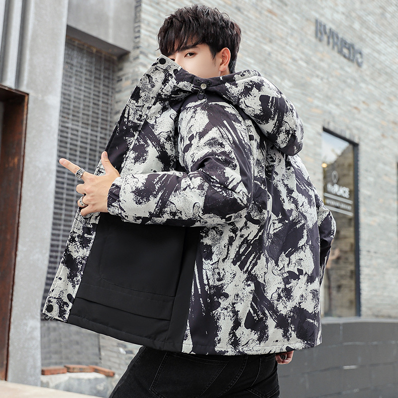 Short down jacket