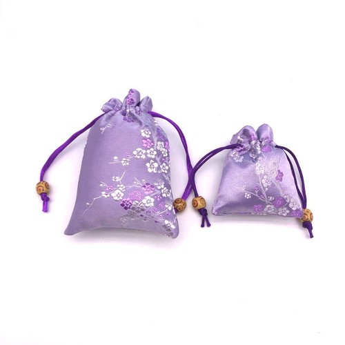 Factory direct sales small cloth bag, high-quality satin gift bag, jewelry silk girdle cloth bag with good feel