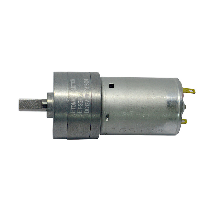 供应圆形直流减速电机 6V 12V 32mm电机 低噪音  消防监控马达