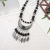 Ethnic accessory, pendant, necklace from pearl, wholesale