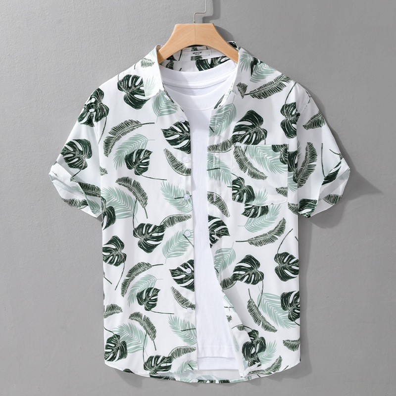 White and green