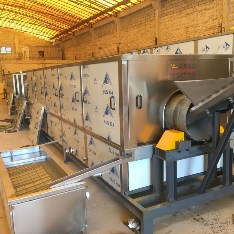 Industrial Ultrasonic Cleaning Machine for Oil and Dust Removal, High-Power Ultrasonic Cleaning Equipment for Hardware Parts