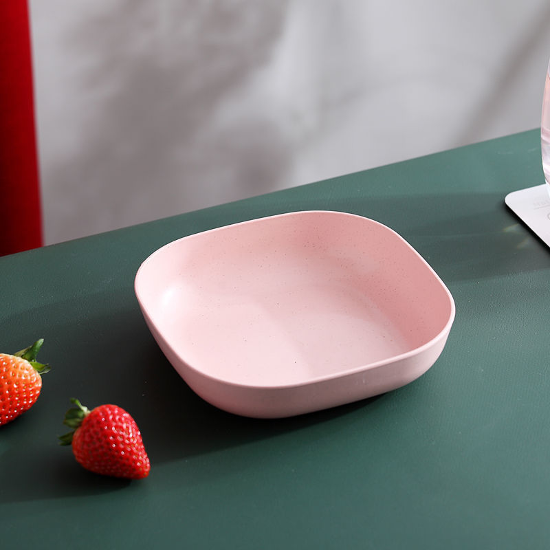 sku_粉色【宽约15cm】食品级-加深款方碟1个【试用】