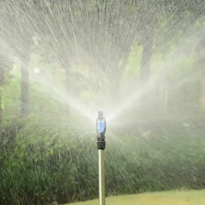 农田喷灌自动旋转雾化喷头种菜浇水360度洒水器|undefined