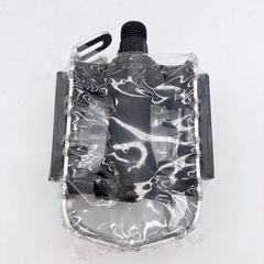 Mountain bike pedals semi-aluminum with reflective stickers bike pedal accessories