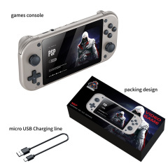 国境を越えた新しい M17 ハンドヘルド M17 ゲームコンソール 4K HD PSP ハンドヘルドゲームコンソール