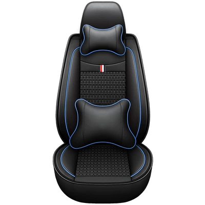 Four Seasons Pad — Wholesale Amazon 2025 New - black-blue-luxury-version-single-seat-general