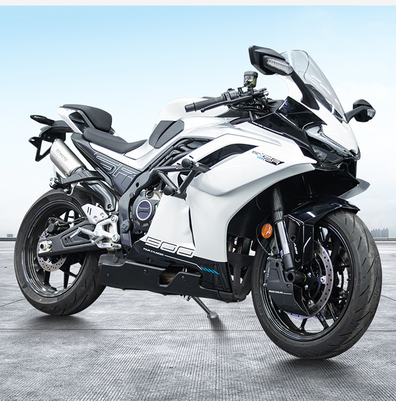 Suitable for 26 Models of Cfmoto 500Sr Bumper Guards, Anti-Collision and Anti-Fall Protection Bars with Built-In Springs, Racing Guard Bar Modification Accessories