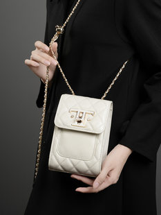 Small winter leather bag strap, genuine leather, high-end