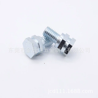 工程专用镀锌外六角螺栓 高强度防锈 建筑机械电力通用