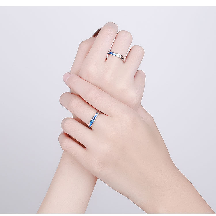 Fashion Star Copper Plating Zircon Open Ring