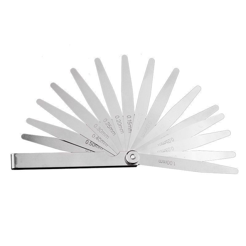 不锈钢高精度塞尺32片测距仪塞尺0.04-0.88毫米间隙尺寸0.25铜片