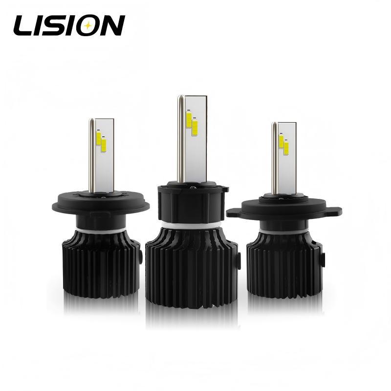 High-Brightness Motorcycle Lamp M02S Universal 50W Single Claw P15D Ba20D Double Claw High-Brightness Csp Lamp Bead H4