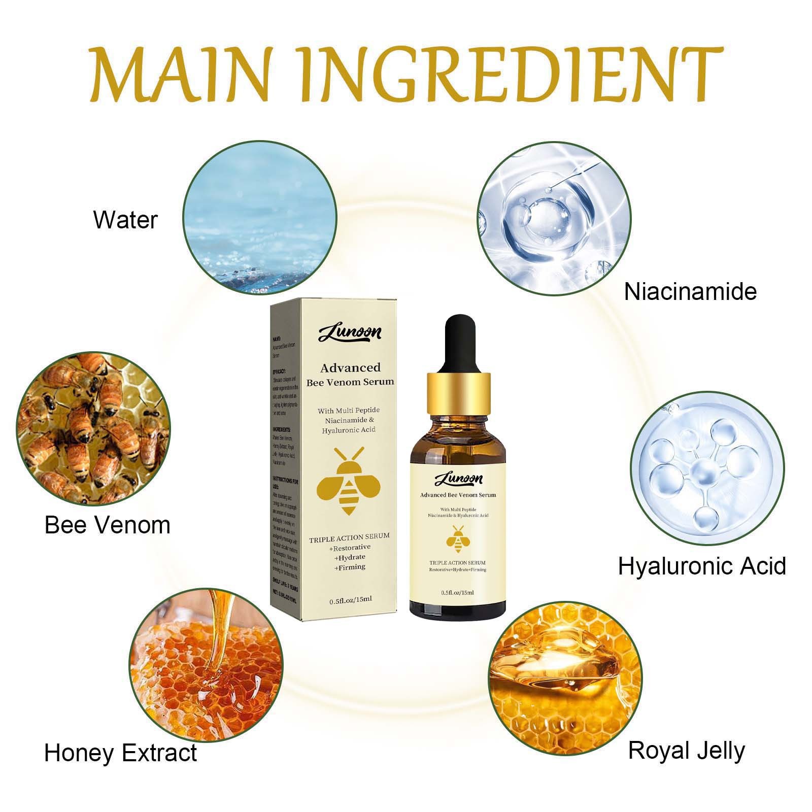 Hydrating Face Essence Serum for Women Moisturizing Skin Care 15ml