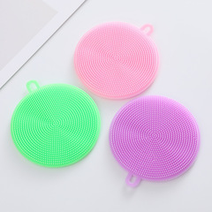 硅膠洗碗布不沾油廚房專用洗鍋刷洗碗神器清潔刷百潔布洗碗刷抹布