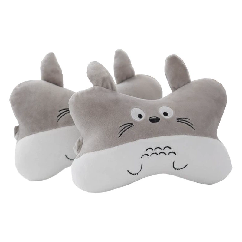 Подголовник автомобильного сиденья, подушка для шеи, автомобильные аксессуары, костяная подушка, универсальная автомобильная подушка на все сезоны, милый мультяшный подголовник