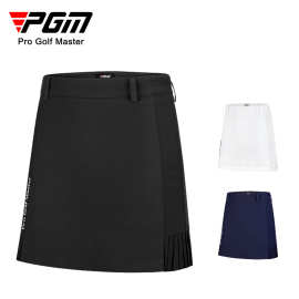 PGM新品高尔夫短裙夏季女士裙子百褶裙后摆柔软弹力吸湿速干
