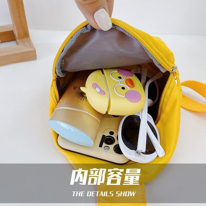 Children's Bags Wholesale 2022 New Smiley Cute Children's Crossbody Bag Fashionable ins Baby Change Chest Bag