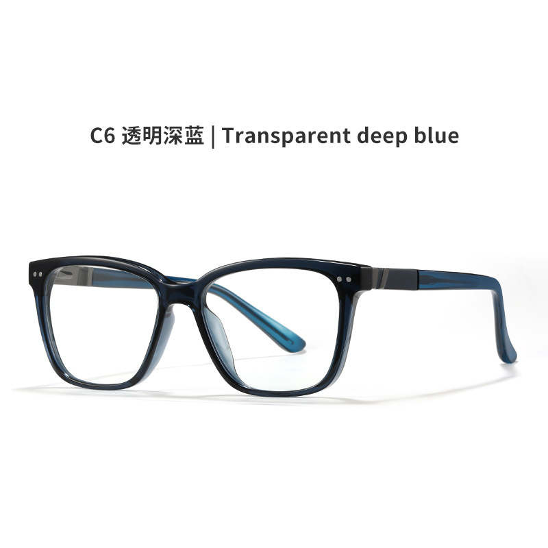 跨境欧美热卖tr90防蓝光眼镜男士弹簧CP腿平光镜可配近视镜60031|undefined