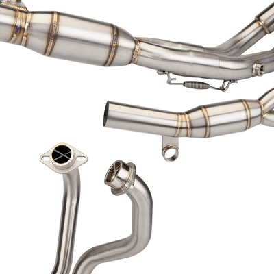 Exhaust pipe, pipe is suitable for